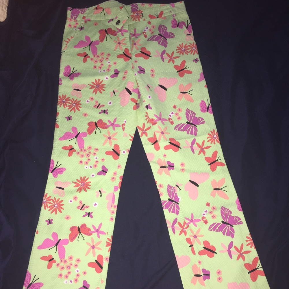 Lilly Pulitzer Pants- size 6. Rare find!!